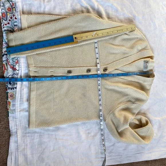 Karen Scott Wool Blend Women Sweater/Cardigan Size M - Picture 3 of 5